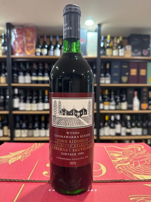1990 Wynns Coonawarra Estate John Riddoch Cabernet Sauvignon 750ml