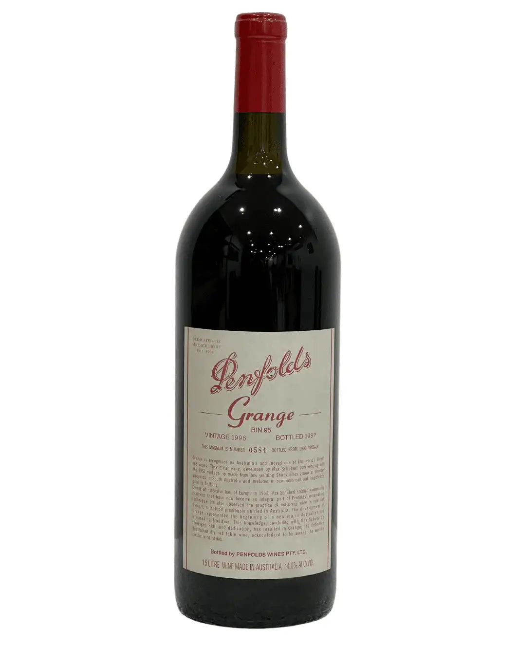 1996 Penfolds Bin 95 Grange Shiraz 1.5L Magnum