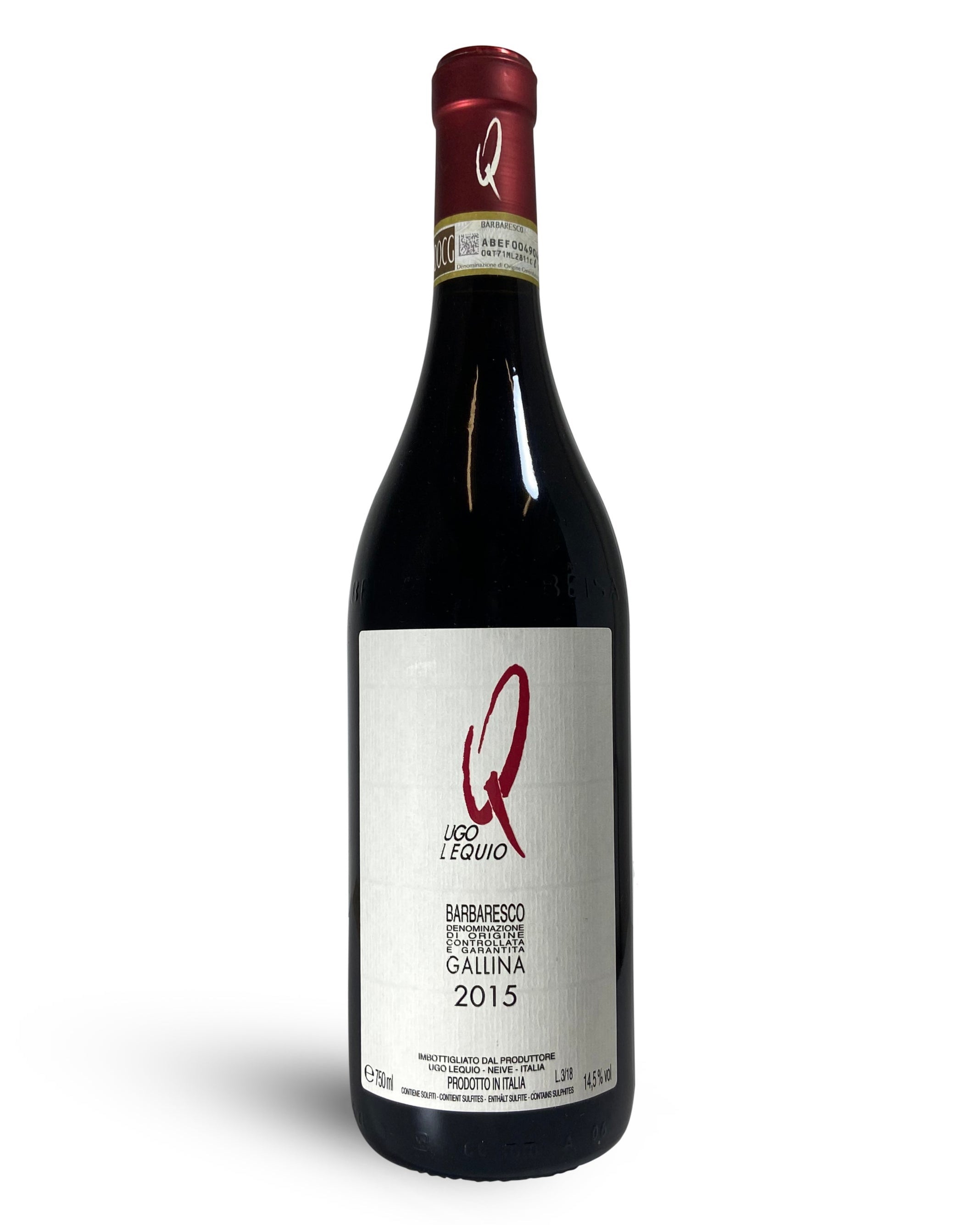 
2015 Ugo Lequio Gallina