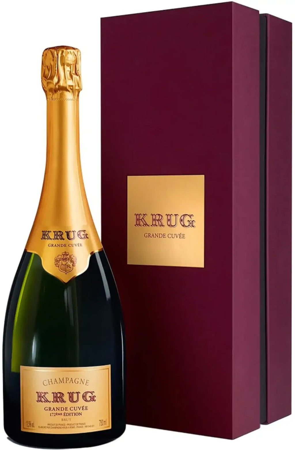 Krug Grand Cuv¨¦e 172eme Edition Brut 750ml Gift Box