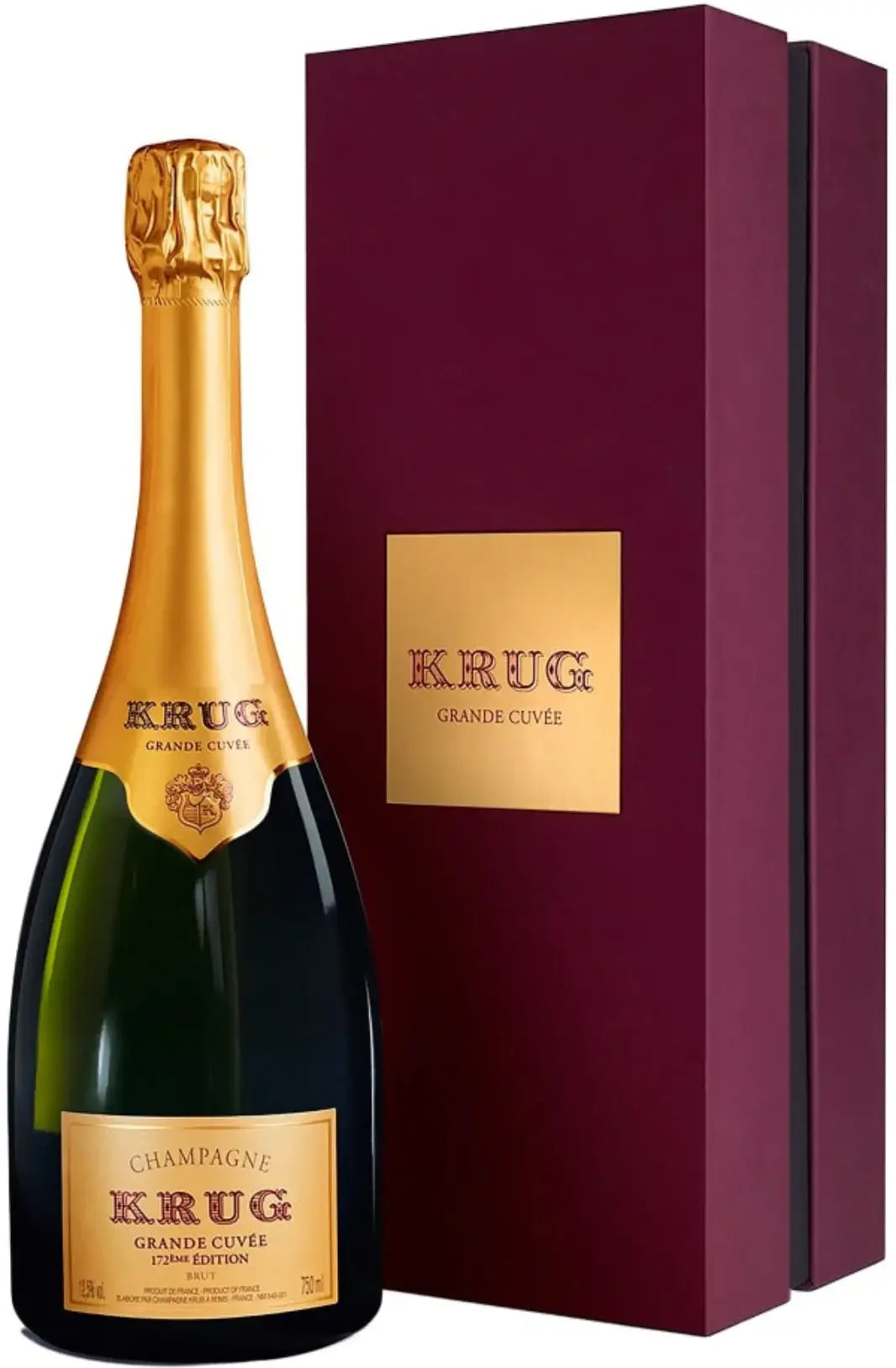 Krug Grand Cuv¨¦e 172eme Edition Brut 750ml Gift Box